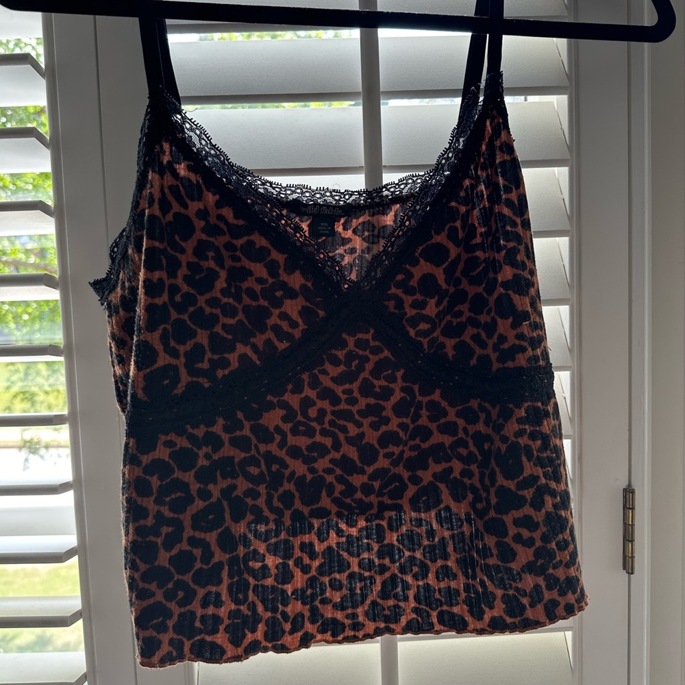 Cheetah Print Tank Top